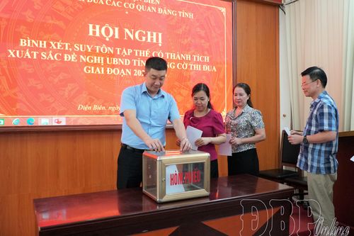 Suy tôn tập thể xuất sắc đề nghị UBND tỉnh tặng Cờ thi đua