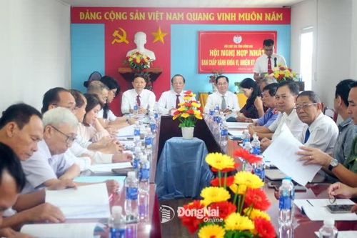 Ra mắt Ban Chấp hành lâm thời Hội Luật gia tỉnh Đồng Nai sau hợp nhất