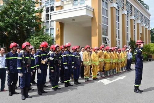 Diễn tập phương án chữa cháy và cứu nạn, cứu hộ năm 2025
