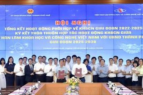 Hỗ trợ, hợp tác thúc đẩy phát triển khoa học công nghệ, đổi mới sáng tạo