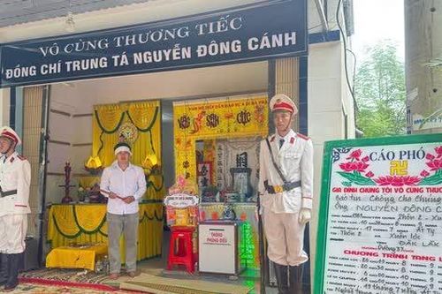 Thăng quân hàm trước thời hạn cho thiếu tá công an Đắk Lắk hy sinh khi làm nhiệm vụ