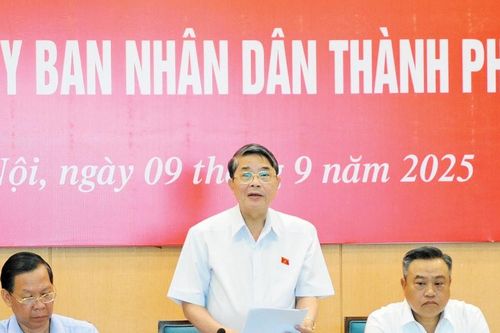Phó Chủ tịch Quốc hội Nguyễn Đức Hải làm việc với UBND TP. Hà Nội