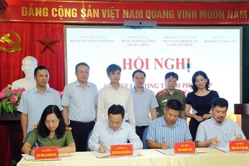 Ký kết phối hợp tuyên truyền, quảng bá hình ảnh về tỉnh Hưng Yên