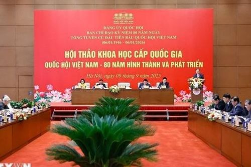 Hội thảo khoa học 'Quốc hội Việt Nam - 80 năm hình thành và phát triển'