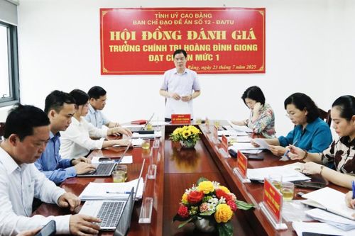 Xây dựng Trường Chính trị Hoàng Đình Giong xứng đáng là trung tâm đào tạo, bồi dưỡng cán bộ trong tình hình mới