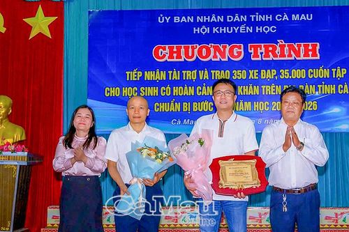 Quỹ khuyến học Võ Văn Kiệt tiếp sức hàng ngàn học sinh, sinh viên đến trường
