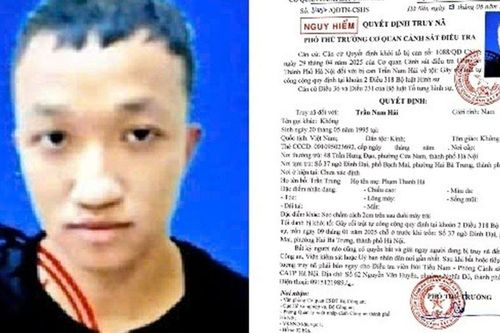 Truy nã Trần Nam Hải