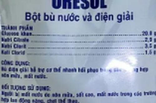 7 tác hại nguy hiểm khi lạm dụng dung dịch bù nước, điện giải oresol (ORS)