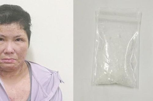 'Nữ quái' chờ thi hành án ma túy tiếp tục phạm tội