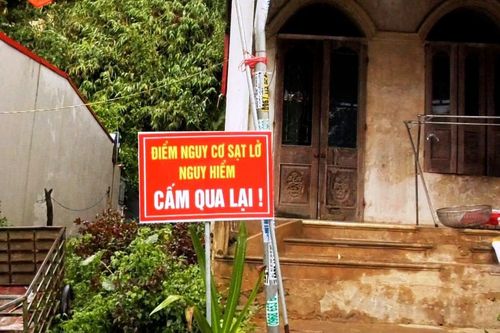 Xã Linh Sơn - Thanh Hóa: Phương án nào cho 27 hộ dân trong vùng sạt lở nguy hiểm?