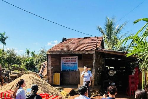 Đắk Lắk: Khởi công xây dựng nhà đại đoàn kết cho hộ nghèo tại xã Krông Năng