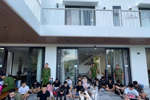 Phát hiện hàng chục thanh niên thuê villa sử dụng ma túy