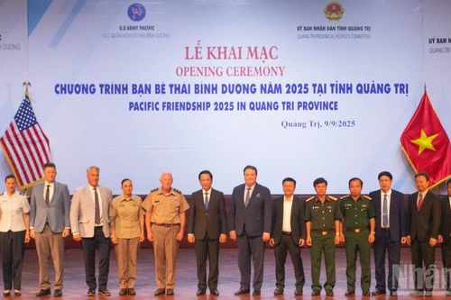 Khai mạc Chương trình Bạn bè Thái Bình Dương năm 2025 tại Quảng Trị