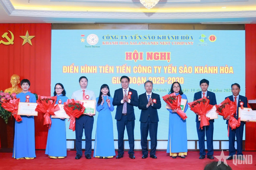 Công ty Yến sào Khánh Hòa vượt khó, đổi mới trong phong trào thi đua
