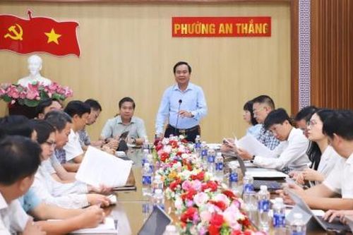 Bộ Nông nghiệp và Môi trường làm việc với phường An Thắng về mô hình chính quyền địa phương 2 cấp