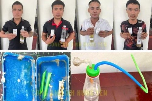 Triệt phá ổ ma túy tại xưởng sửa ô tô ở Hưng Yên