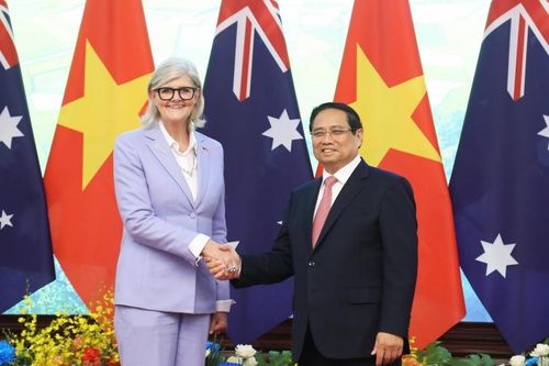 Thủ tướng Chính phủ Phạm Minh Chính hội kiến Toàn quyền Australia Sam Mostyn