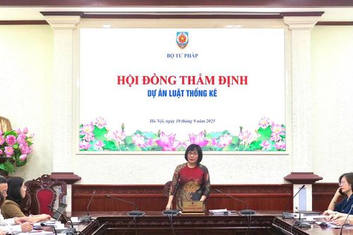 Thẩm định Dự án Luật sửa đổi, bổ sung một số điều của Luật Thống kê