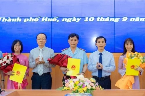Điều động, bổ nhiệm nhiều nhân sự ở TP Huế