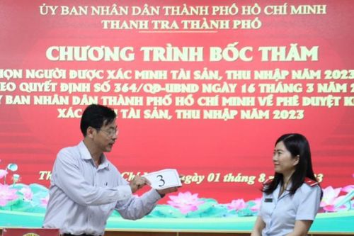 TPHCM xây dựng cơ sở dữ liệu kiểm soát tài sản, thu nhập để chống tham nhũng