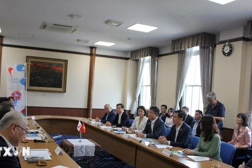 Phó Thủ tướng Chính phủ Lê Thành Long tiếp các đối tác Nhật Bản