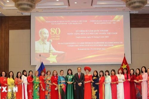 Nga: Tự hào kỷ niệm 80 năm Quốc khánh Việt Nam tại Vladivostok