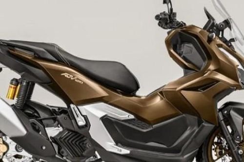 Ra mắt xe ga mới Honda ADV160 RoadSync 2026 màu nâu bóng cực chất