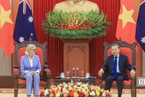 Tổng Bí thư Tô Lâm tiếp Toàn quyền Australia Sam Mostyn