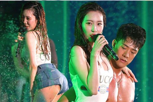 Vượt mặt Kwon Eunbi, cô gái này mới đích thị là 'nữ thần gợi cảm' số 1 Water Bomb?