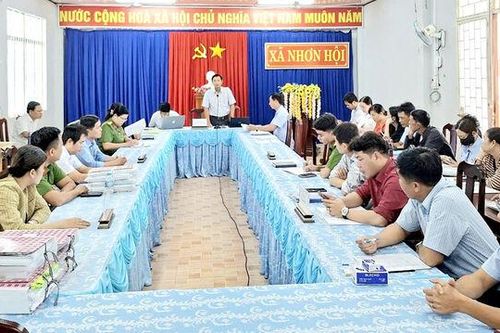 Sở Nội vụ tỉnh An Giang giám sát việc cập nhật thông tin người lao động tại 5 xã
