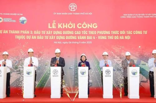 Khởi công cao tốc Vành đai 4 sau 8 tháng chuẩn bị