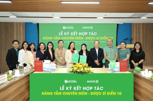 Hợp tác với MIMS, An Khang tiếp tục cam kết đào tạo dược sĩ đạt chuẩn chuyên môn
