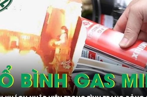Bình gas mini phát nổ giữa lúc ăn nhậu, nhiều khách nhập viện trong tình trạng bỏng nặng
