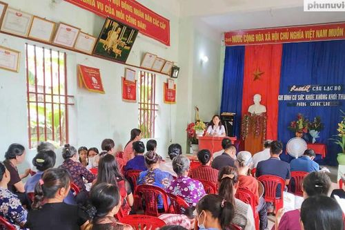 Phòng, chống tác hại thuốc lá: Hiệu quả từ những sáng kiến của các cấp Hội liên hiệp phụ nữ