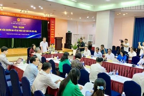 Lấy ý kiến về dự thảo Luật Báo chí (sửa đổi)