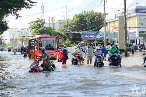 Cần Thơ bao giờ hết cảnh ngập?