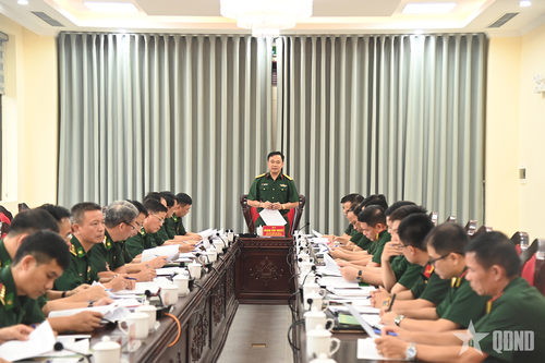 Bộ CHQS tỉnh Quảng Ninh: Làm việc với Ban chỉ huy Bộ đội Biên phòng tỉnh