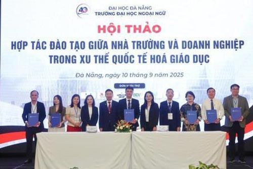 Trường Đại học Ngoại ngữ Đà Nẵng ký kết hợp tác đào tạo với 11 đối tác trong và ngoài nước