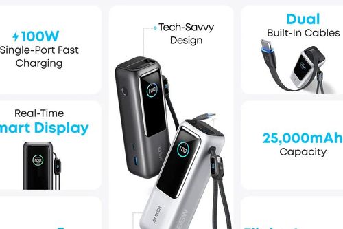 Anker ra mắt 6 sạc di động nhẹ hơn, sạc nhanh hơn...