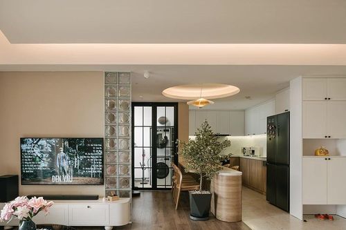 Biến căn hộ 3 phòng ngủ thành không gian nghỉ dưỡng hiện đại