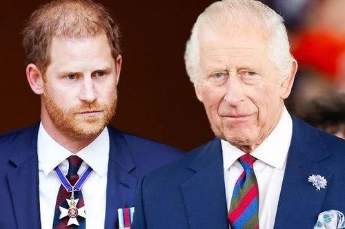 Hoàng tử Harry gặp Vua Charles