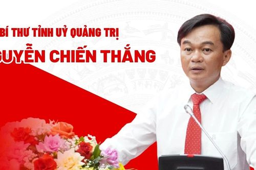Chân dung tân Phó Bí thư Tỉnh ủy Quảng Trị Nguyễn Chiến Thắng