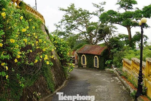 Lạ mắt lối đi mới dẫn vào khu vực dinh thự vua Bảo Đại ở Đồ Sơn