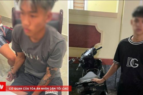Bắt 2 đối tượng dí dao vào cổ người đi đường cướp xe máy
