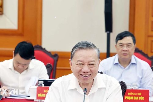 Bộ Chính trị làm việc với Ban Thường vụ Đảng ủy Quốc hội