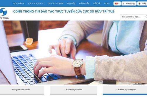 Tổ chức các khóa đào tạo trực tuyến liên quan đến sở hữu trí tuệ