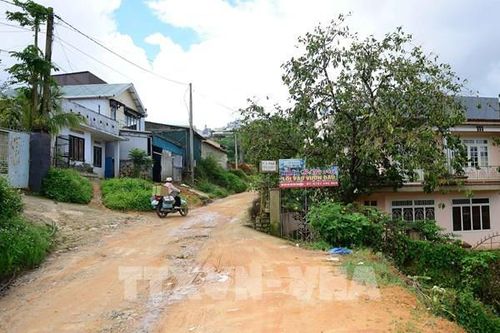 Đường tránh trăm tỷ ở Đà Lạt vẫn thi công trắc trở do vướng mặt bằng