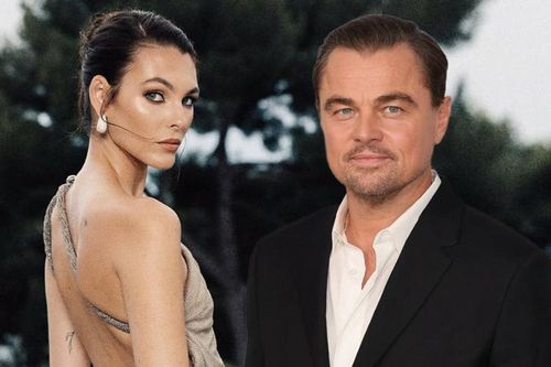 Bạn gái siêu mẫu của Leonardo DiCaprio diện váy xẻ bạo, fan chú ý đến một chi tiết