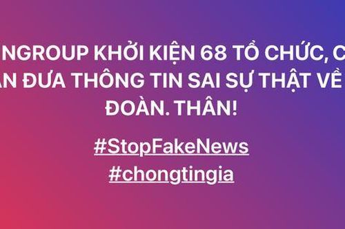 Mạng xã hội 'dậy sóng' trước thông tin Vingroup sẽ khởi kiện 68 tổ chức, cá nhân