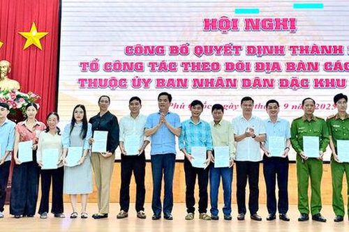 Phú Quốc thành lập 8 tổ công tác theo dõi địa bàn các khu phố